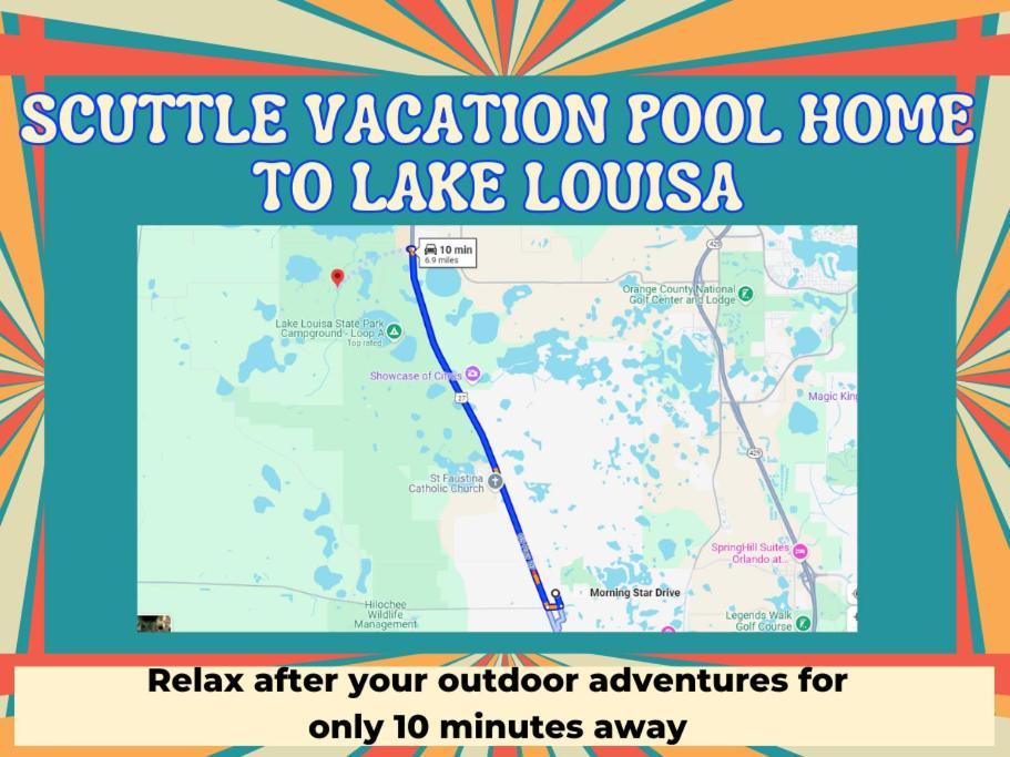 Scuttle Vacation Pool Home Wspa Орландо Экстерьер фото
